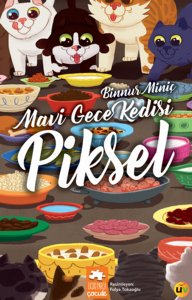 Mavi Gece Kedisi Piksel (Yeni Baskı)