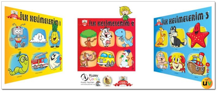 ŞıpŞıp İlk Kelimelerim (3 Kitap)