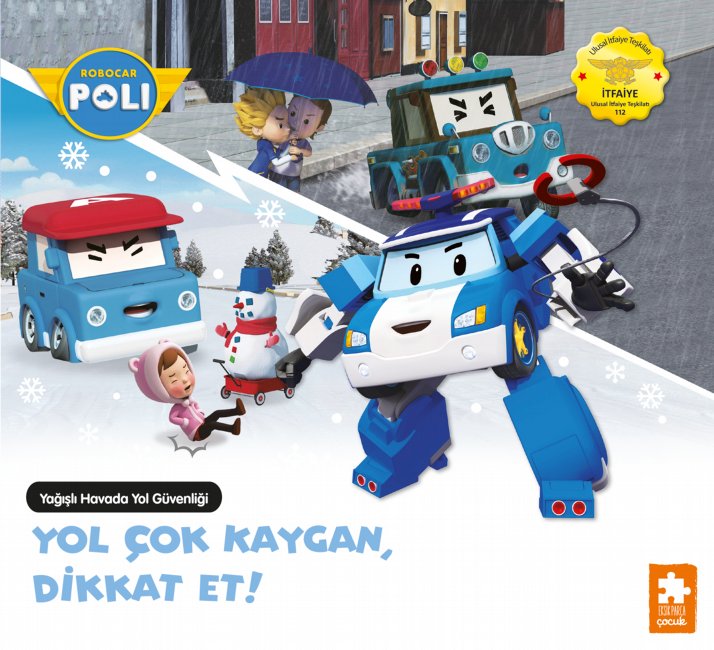 Yol Çok Kaygan, Dikkat Et! / Robocar Poli