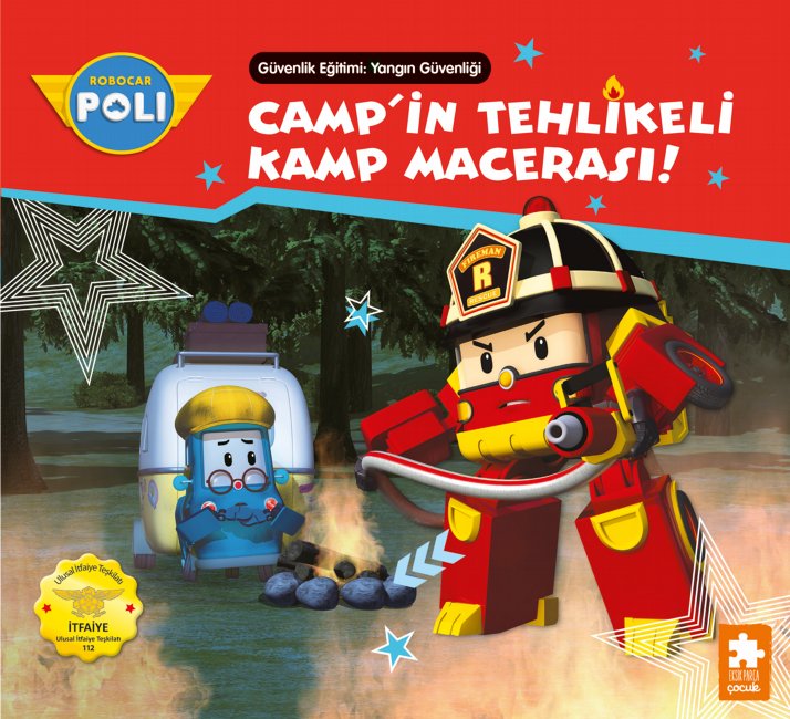 Camp'in Tehlikeli Kamp Macerası! / Robocar Poli