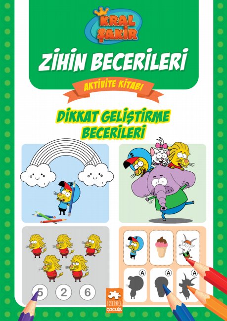 Kral Şakir Zihin Becerileri - Dikkat Geliştirme Becerileri