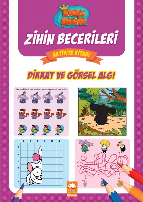 Kral Şakir Zihin Becerileri - Dikkat Ve Görsel Algı