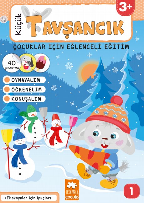 Küçük Tavşancık - Çocuklar İçin Eğlenceli Eğitim No: 1