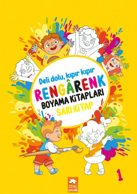 Rengârenk Boyama Kitabı 1