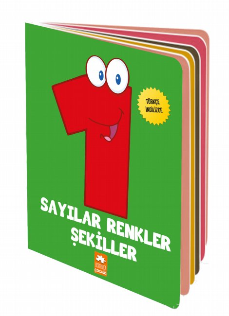 Bebeğimin İlk Sözlüğü - Sayılar Renkler Şekiller