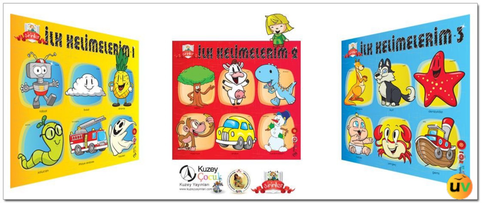ŞıpŞıp İlk Kelimelerim (3 Kitap)