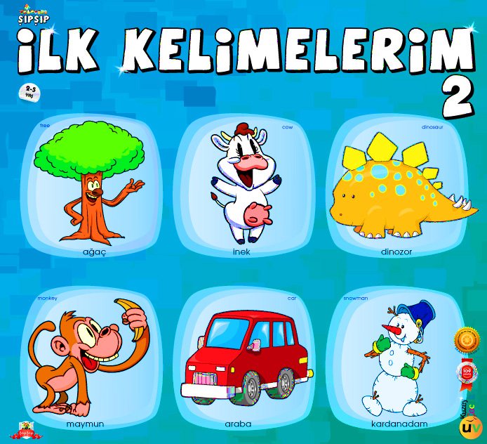 ŞıpŞıp İlk Kelimelerim 2