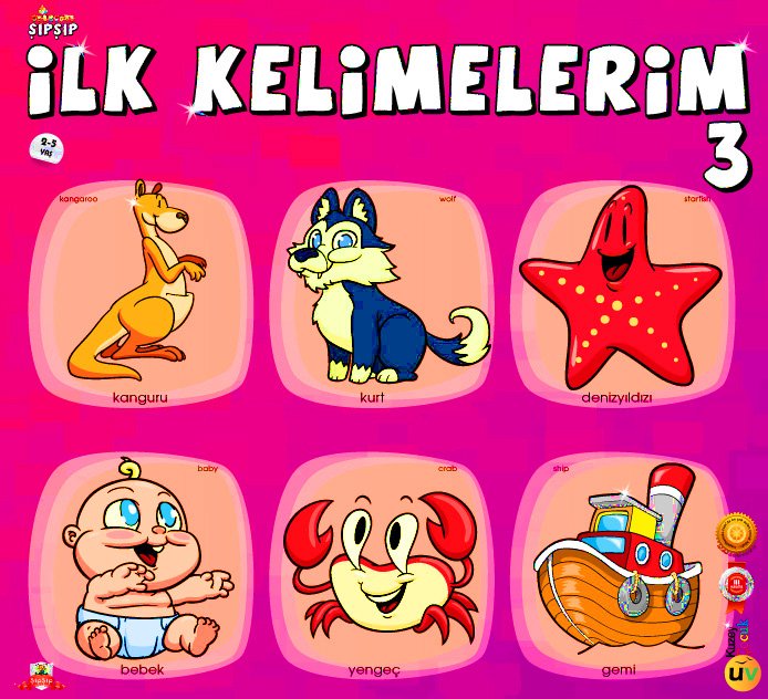 ŞıpŞıp İlk Kelimelerim 3