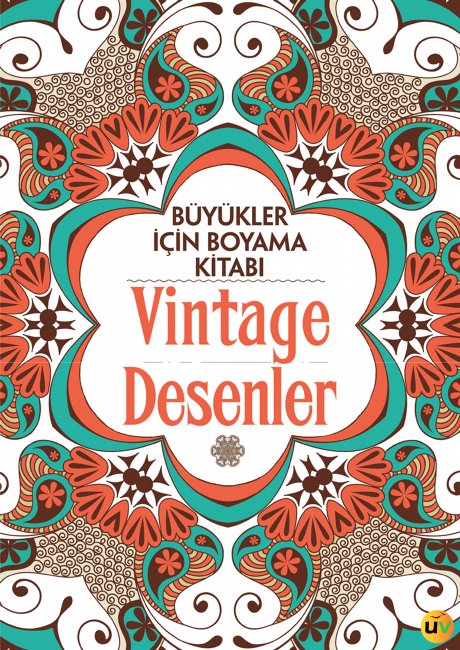 Büyükler İçin Boyama Kitabı - Vintage Desenler